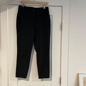 Black lululemon city sleek pants